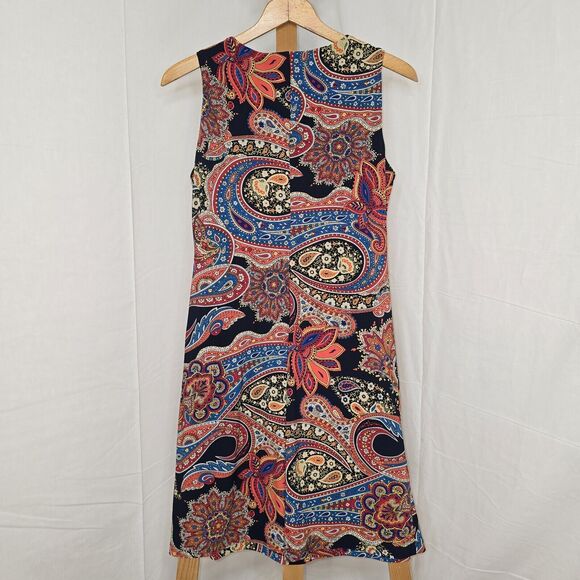 Tommy Hilfiger Dresses & Skirts - TOMMY HILFIGER ladies size 4 Pullovr Paisley floral Stretch Short Dress.